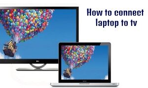 how to connect laptop to tv