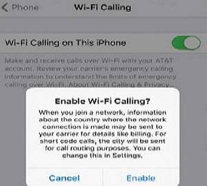 How To Enable WiFi Calling On iPhone