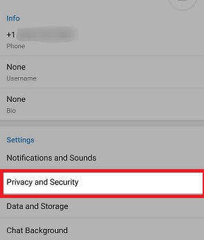 how to delete telegram account on iphone	