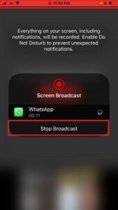 how to share your screen on whatsapp video call